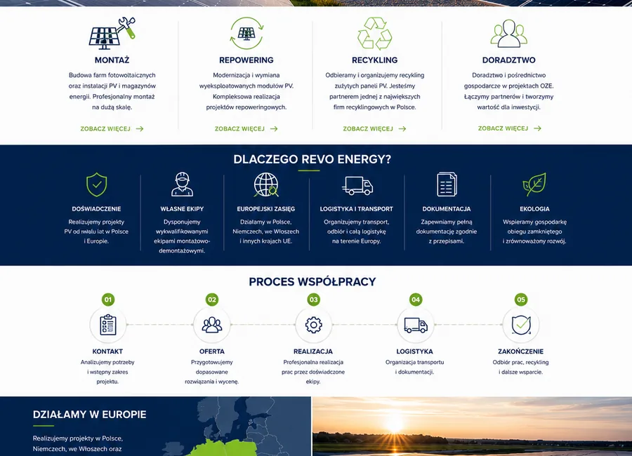 Doradztwo i pośrednictwo gospodarcze – REVO ENERGY